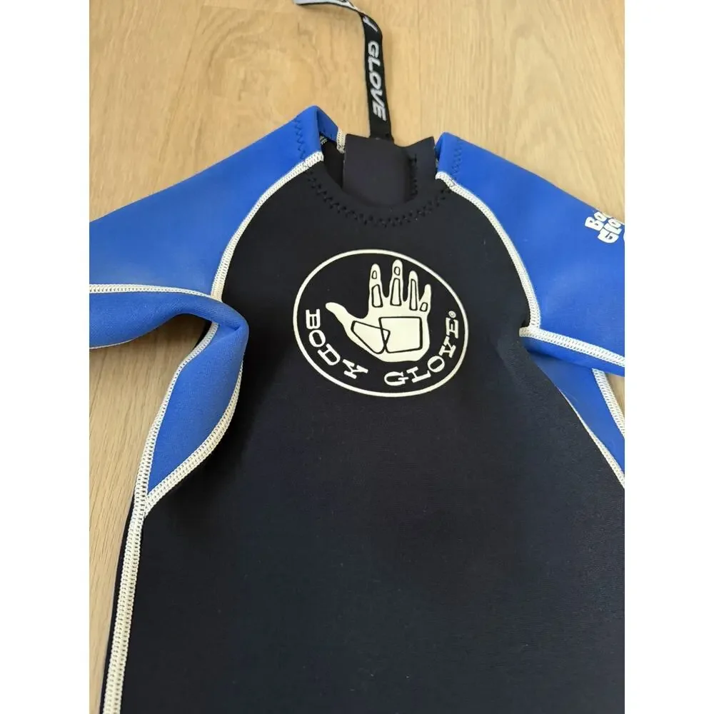 Body Glove Child C1 Wetsuit Kids Neoprene Nylon Black/Blue - Picture 2 of 7